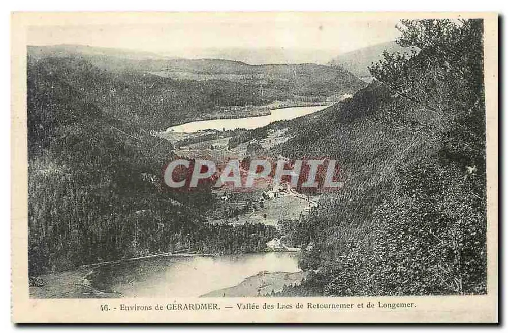 Umgebung von GÉRARDMER — Tal der Seen Retournemer und Longemer — n°46 - Vorderseite