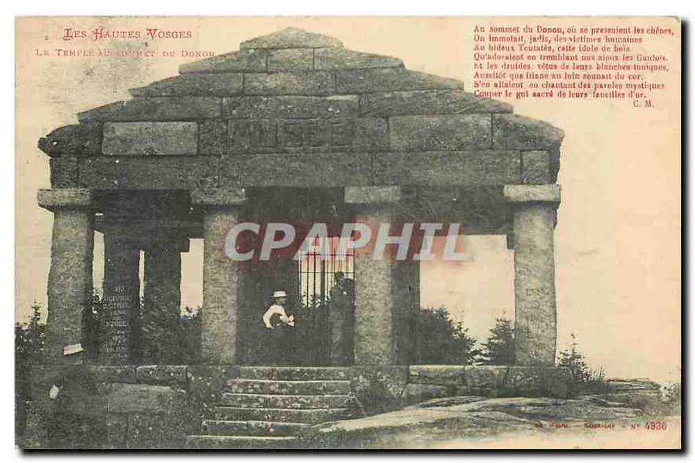 डोनॉन के मंदिर — उच्च वॉस्ग्स — एडिटर: सैंस-डेफॉउट — क्रमांक 4936 - आगे