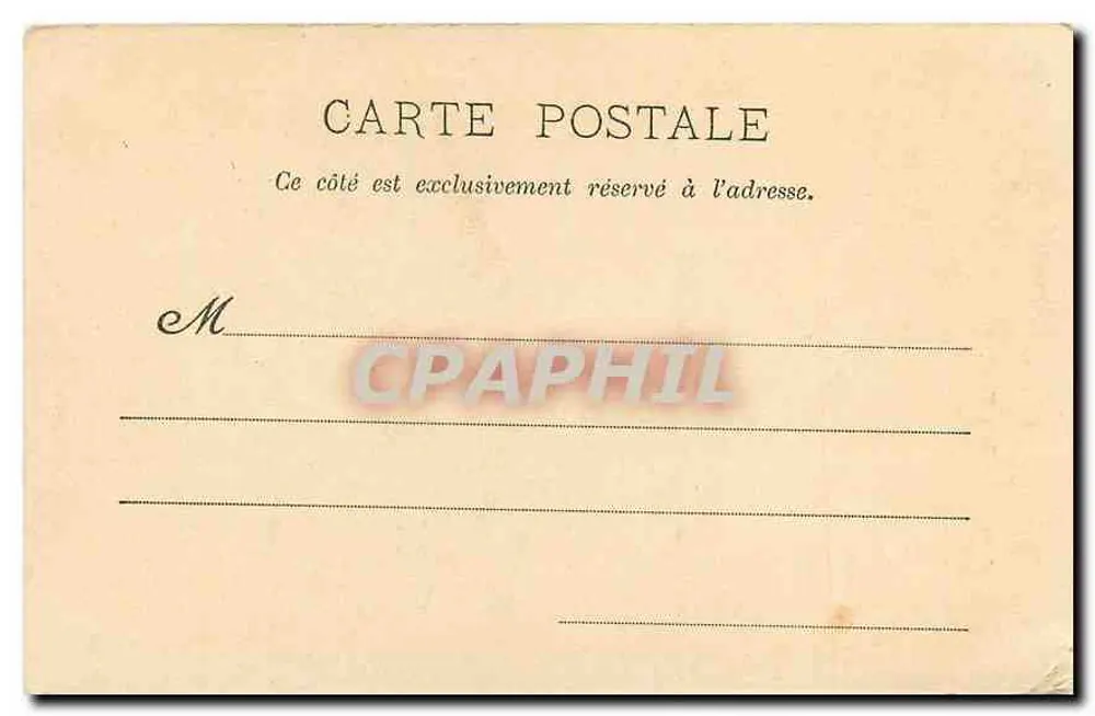 Gérardmer — The Saut des Cuves — Les Vosges — Publisher R. Bricard, no. 9 - Back