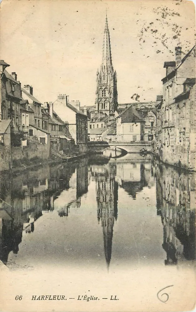 Harfleur — A Igreja — LL. — n°66 - Frente
