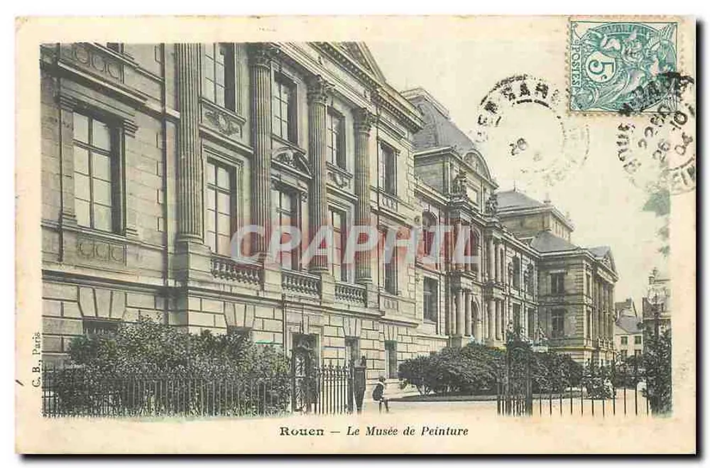 Rouen — Het Schilderijmuseum — C.B. Paris - Voorkant