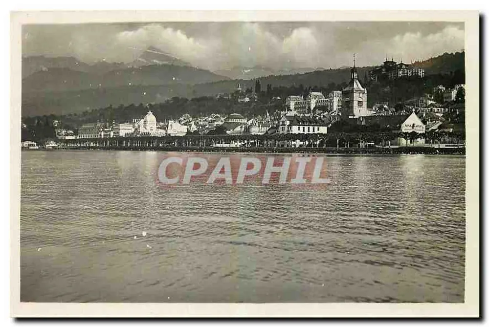 Evian-les-Bains — Widok ogólny — zbiór Fournier - Awers