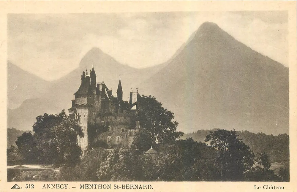 Menthon St-Bernard — O Castelo — editor ARA, n° 512 - Frente