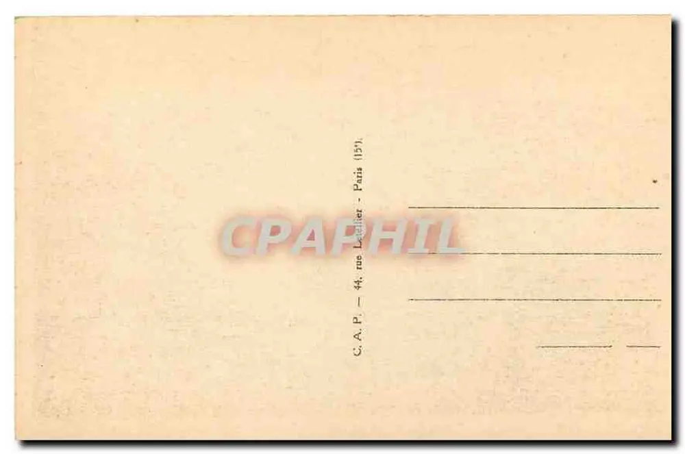 Menthon St-Bernard — O Castelo — editor ARA, n° 512 - Verso