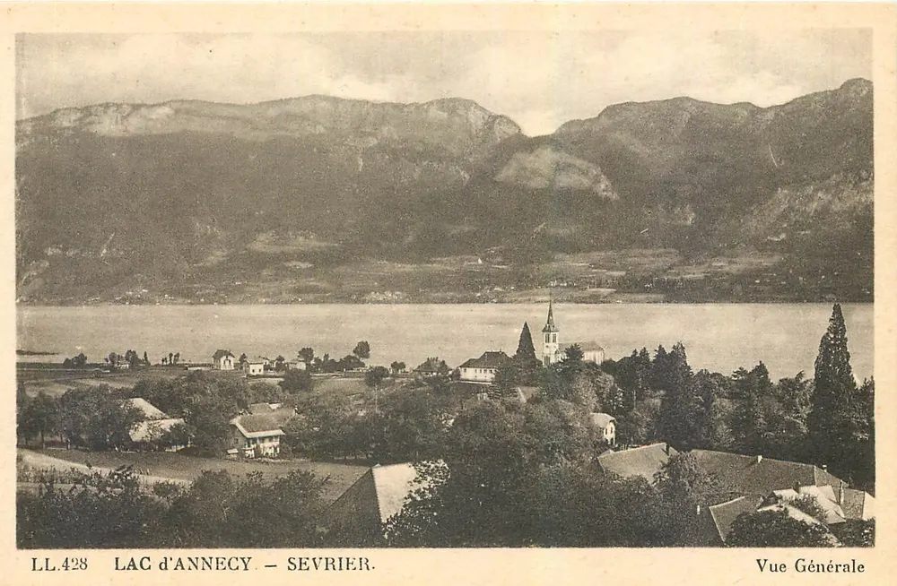 Lago de Annecy – Sevrier — Vista Geral — LL.428 - Frente