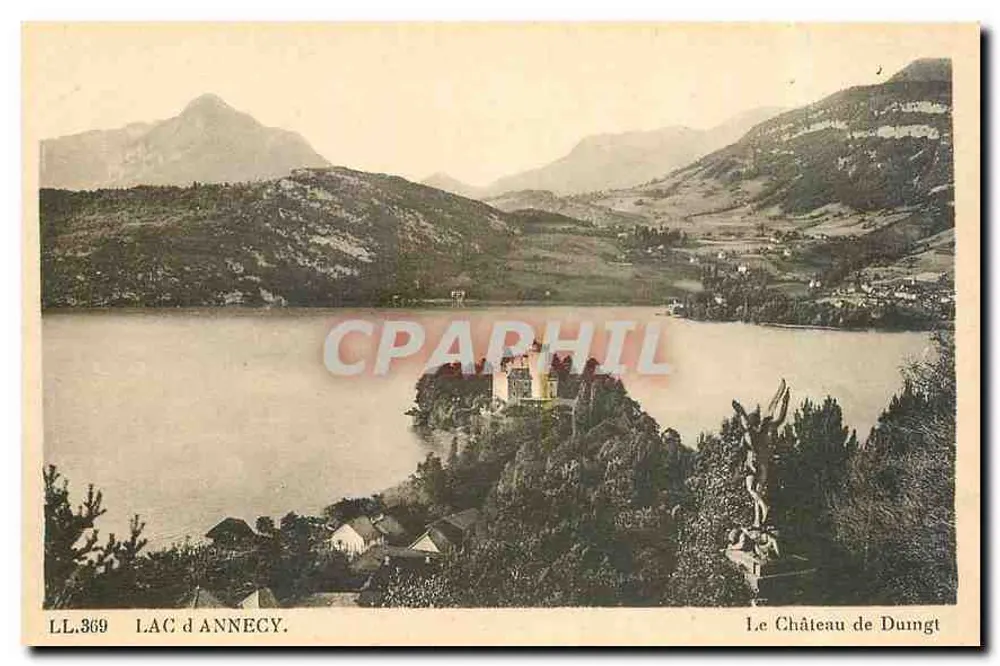 Lago d'Annecy — Il Castello di Durngt — C.A.P. Parigi (15e) - Recto