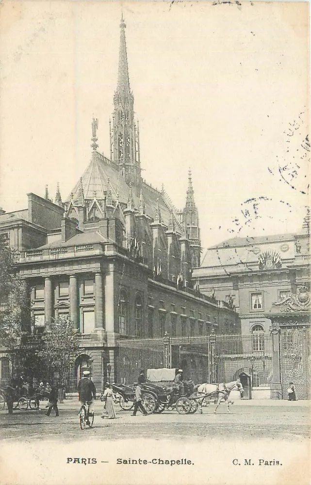 PARIS — Święta Kaplica — C. M. Paryż - Awers