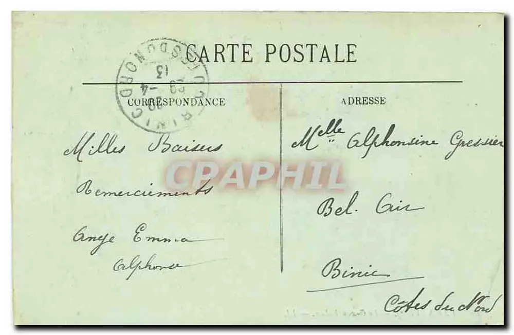 Paryż (VIIIe) — Wielki Pałac — LL. — Wydawca LL. - Rewers