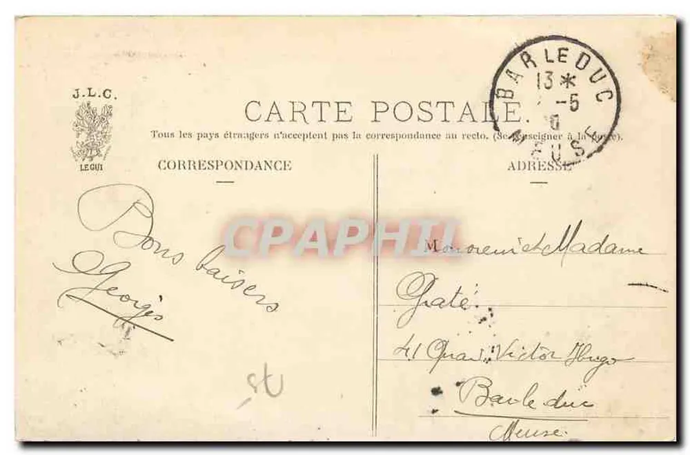 Paris — Igreja de São Luís-São Paulo — J. L. C. n° 150 - Verso