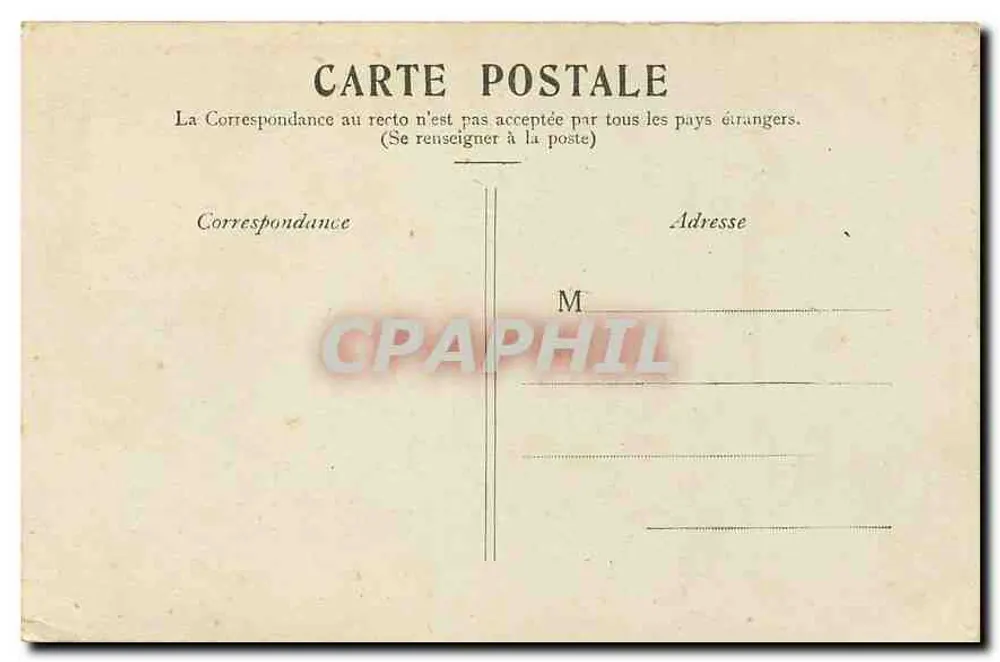 Paris — A Basílica do Sagrado Coração — editor não visível - Verso