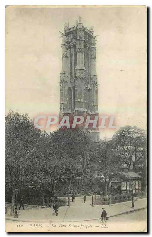 Paris — Torre Saint-Jacques — LL. - Frente