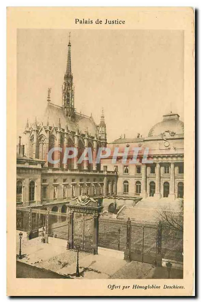 Palácio de Justiça — Ofertada por Hémoglobine Deschiens — Editor não visível - Frente