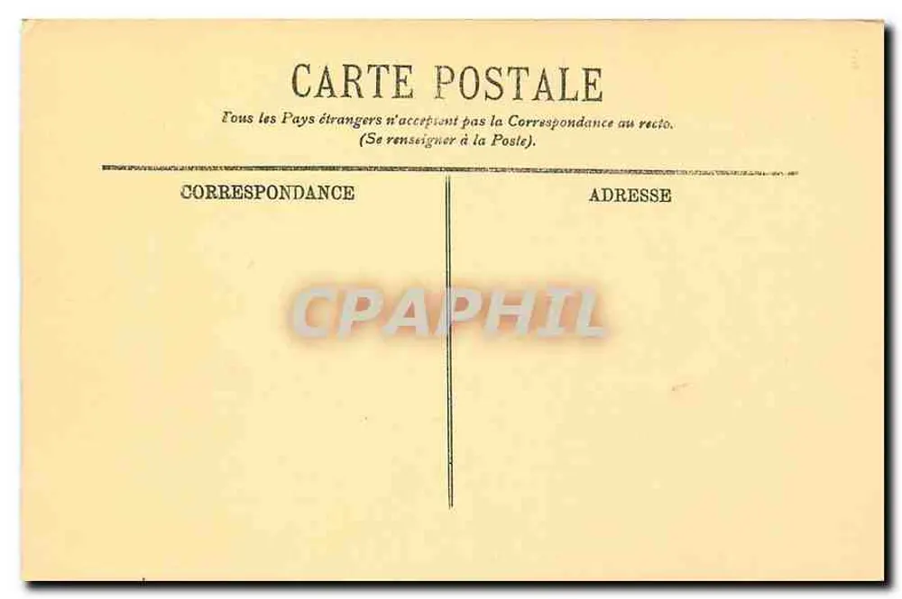Paris — A Madeleine e a Praça — LL. — n° 1173 - Verso