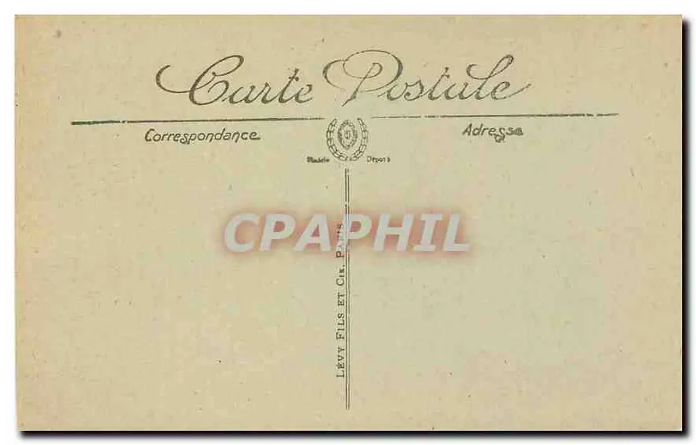 Paris — L'Institut — The Institut — LL. — n° 1308 - Verso
