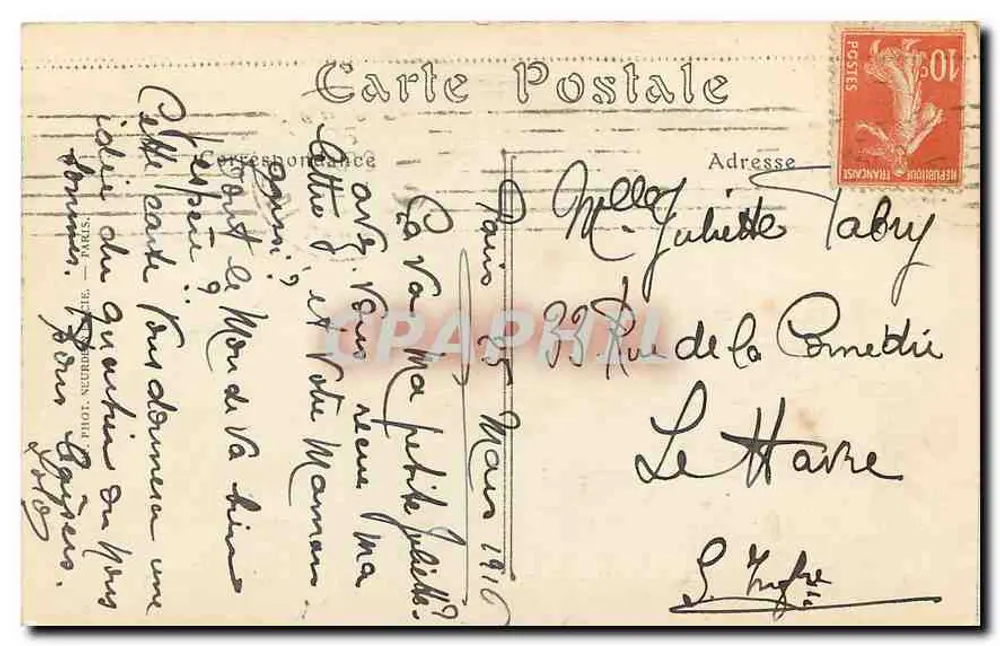 Place Pasteur — Monumento Pasteur e Hotel des Invalides — ND. Fot. - Verso