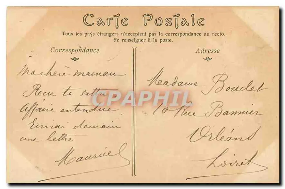 Paris — Avenue de Breteuil und Hôtel des Invalides — ND Phot - Rückseite