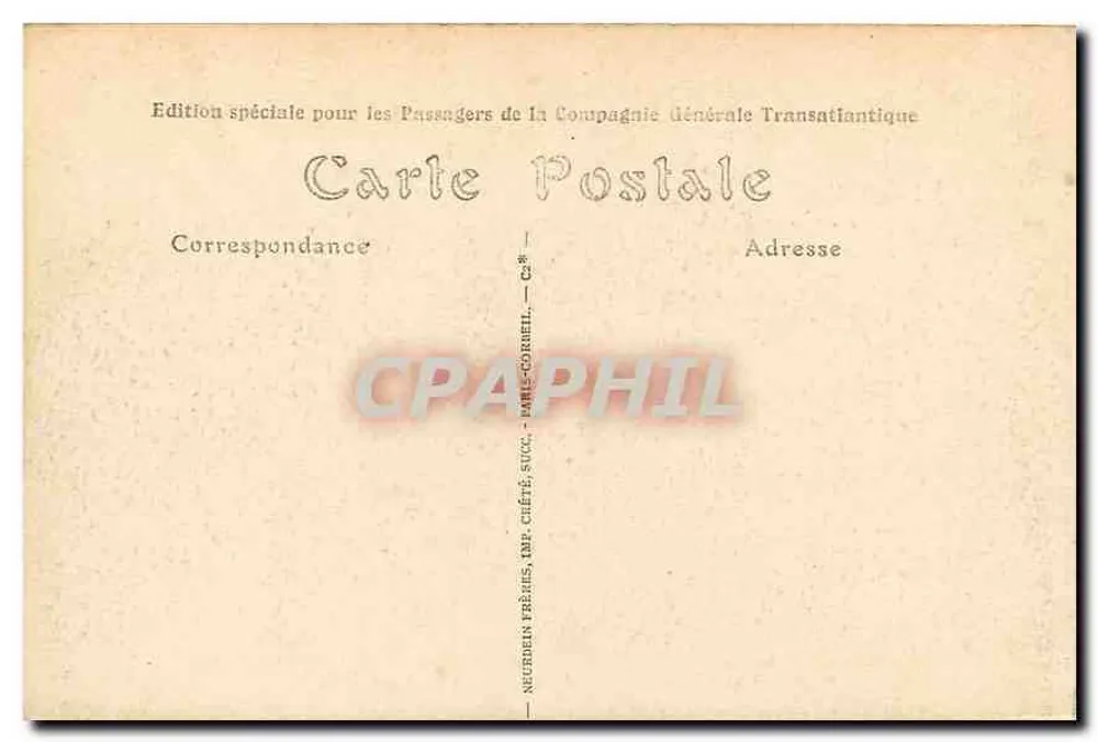 Paris — O Palácio de Justiça — The Town-Hall — N°18 - Verso
