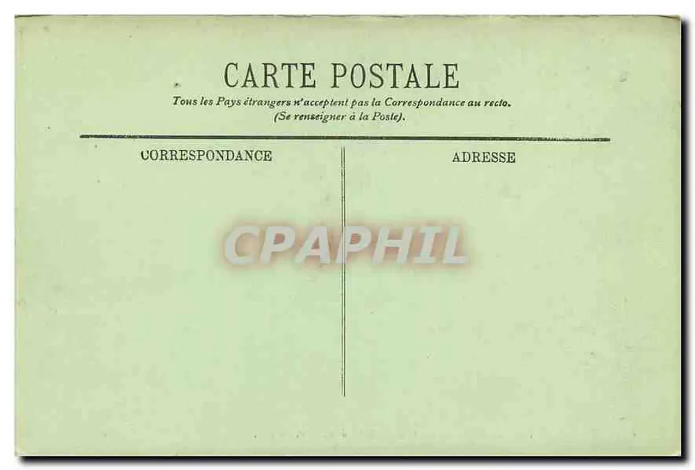 Paris — Rathaus — Die Große Speisehalle — LL. — n° 656 - Rückseite