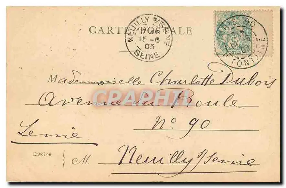 Paris — A Fontaine, Place Saint-Sulpice — Fotografia Paris - Verso
