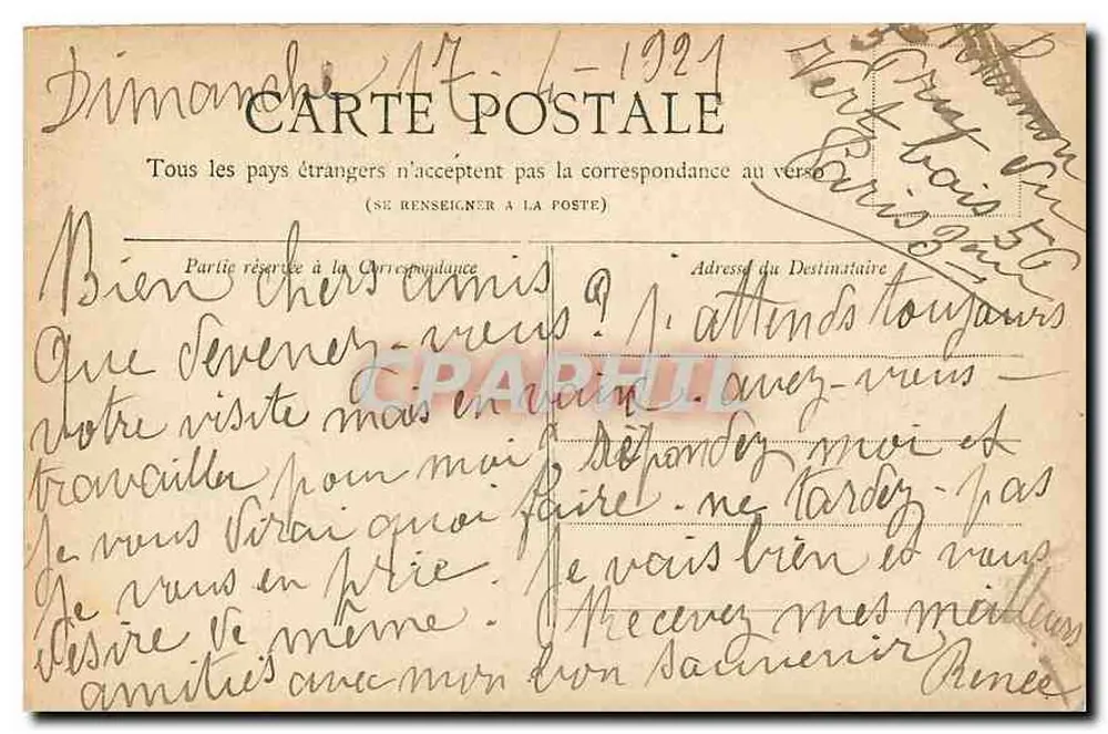 PARIS — A Place de la Nation — Collon P. J. - Verso