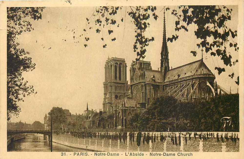 Paris - Notre-Dame - A Abside - Igreja de Notre-Dame — Fury, n°31 - Frente