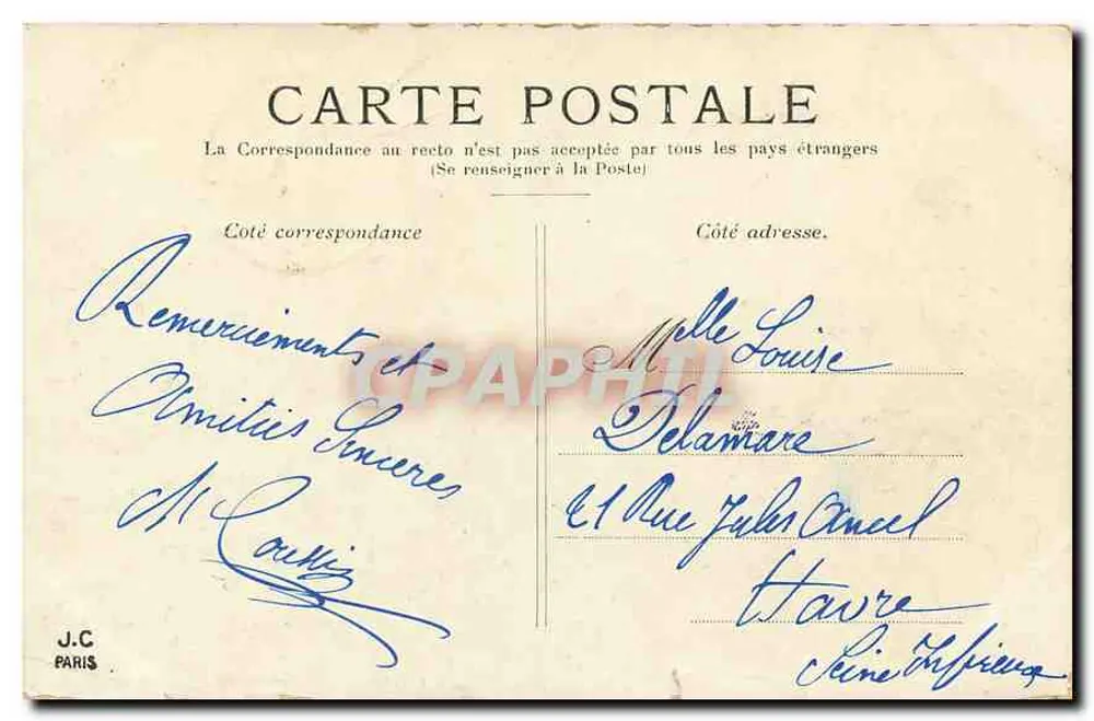 PARIS — Il Grande Palais (Champs-Élysées) — editore non visibile - Verso