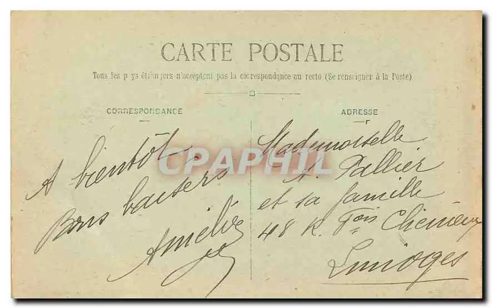 Place de la Bastille — Colonne de Juillet — T.M.K. - Rückseite