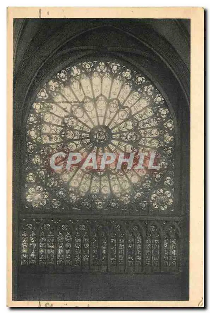 Notre-Dame de Paris — Rose Sul — editor não visível - Frente
