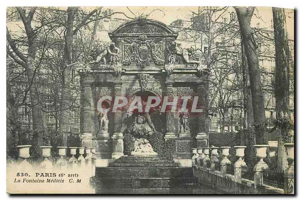La Fuente Médicis — París (6° arr.) — C. M. n° 530 - Anverso