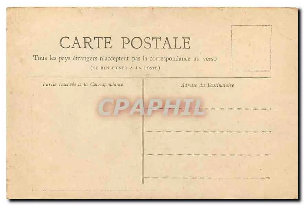 Le Val de Grâce — Paris — Coleção Petit Journal - Verso