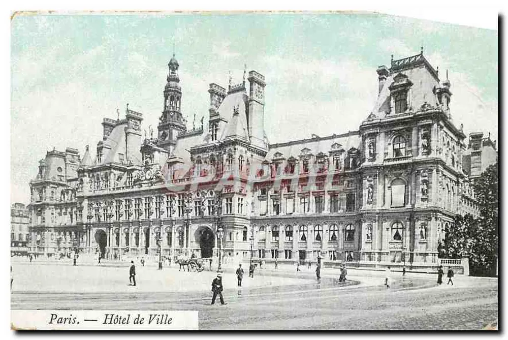Paris — City Hall - Front