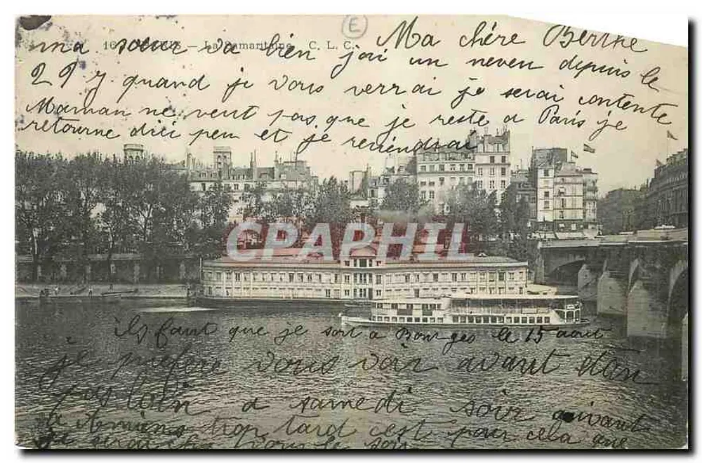 ले हैवर में सीन के दृश्य — पानी पर एक जहाज — एडिटर C.L.C. - आगे