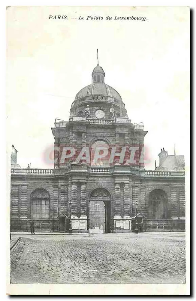 Paris — O Palácio do Luxemburgo - Frente
