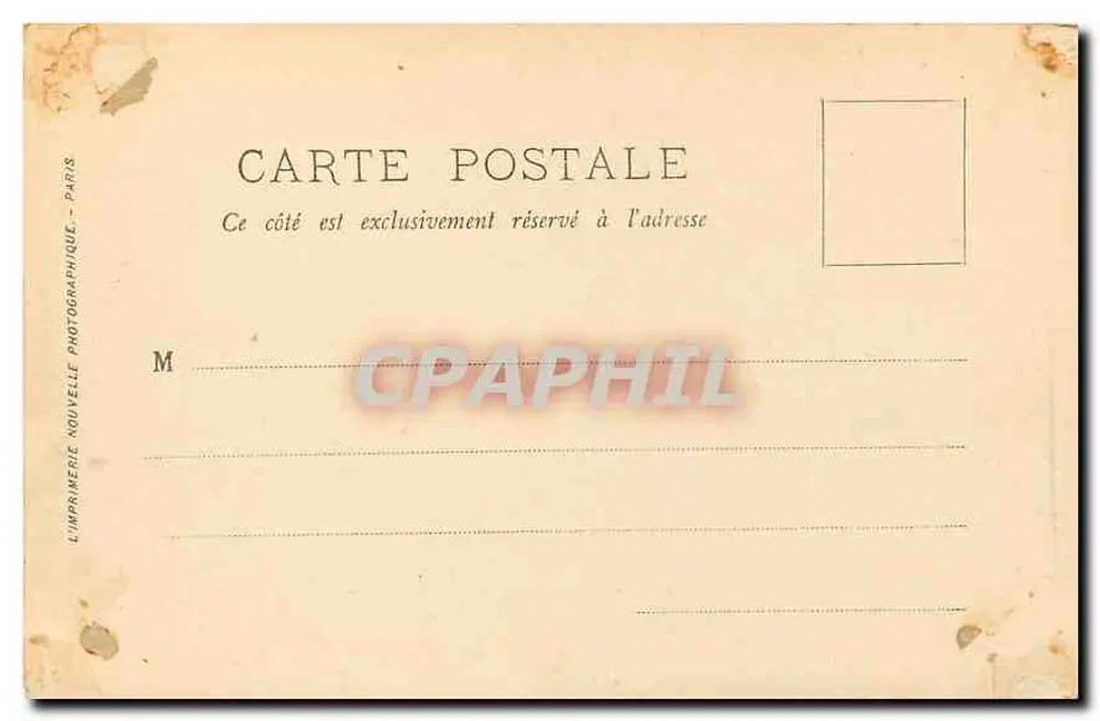 Paris — Catedral de Notre-Dame e o Ponte — LL. — n° 128 - Verso
