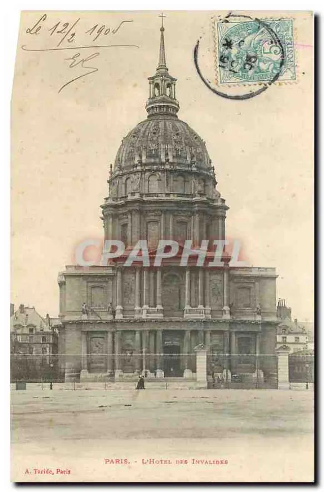Paris - O Hotel dos Invalidos — A. Taride, Paris - Frente