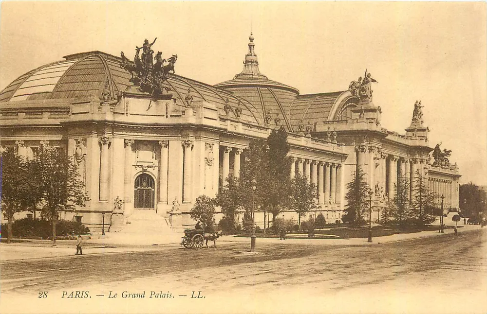 Parijs — Het Grand Palais — LL. - Voorkant