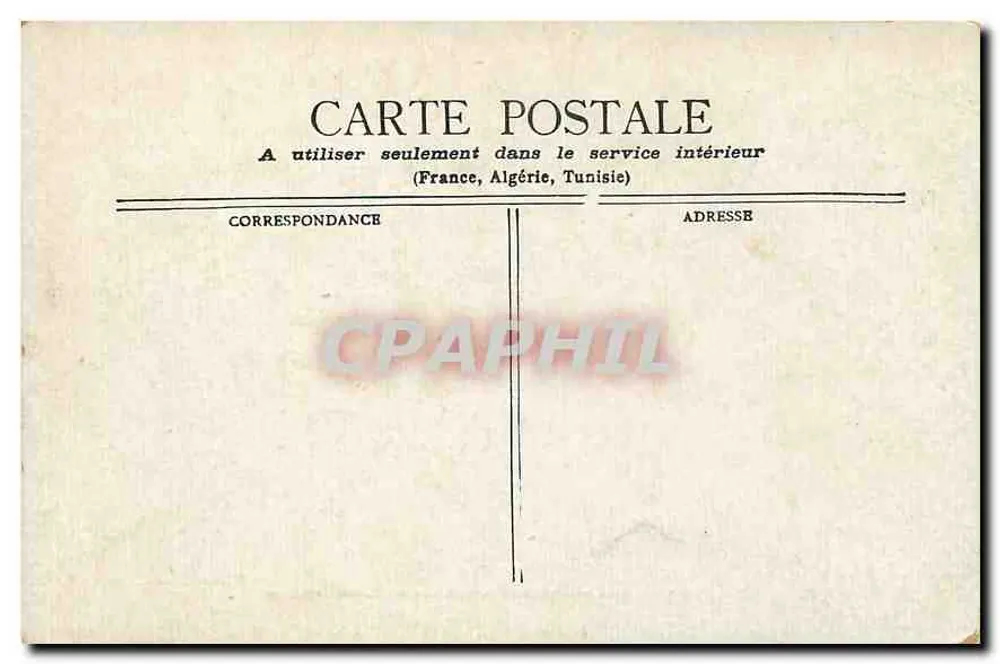 Paris - Le Palais de Justice & La Ste. Chapelle - Verso