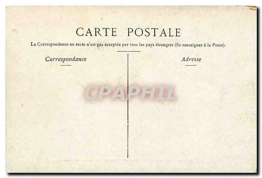 Paris - Le Conseil d'État, Place du Palais Royal — éditeur non visible - Verso