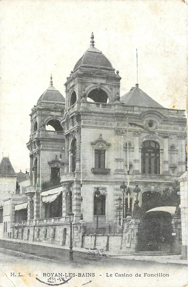 Royan-les-Bains — Das Casino de Foncillon — H.L. 1 - Vorderseite