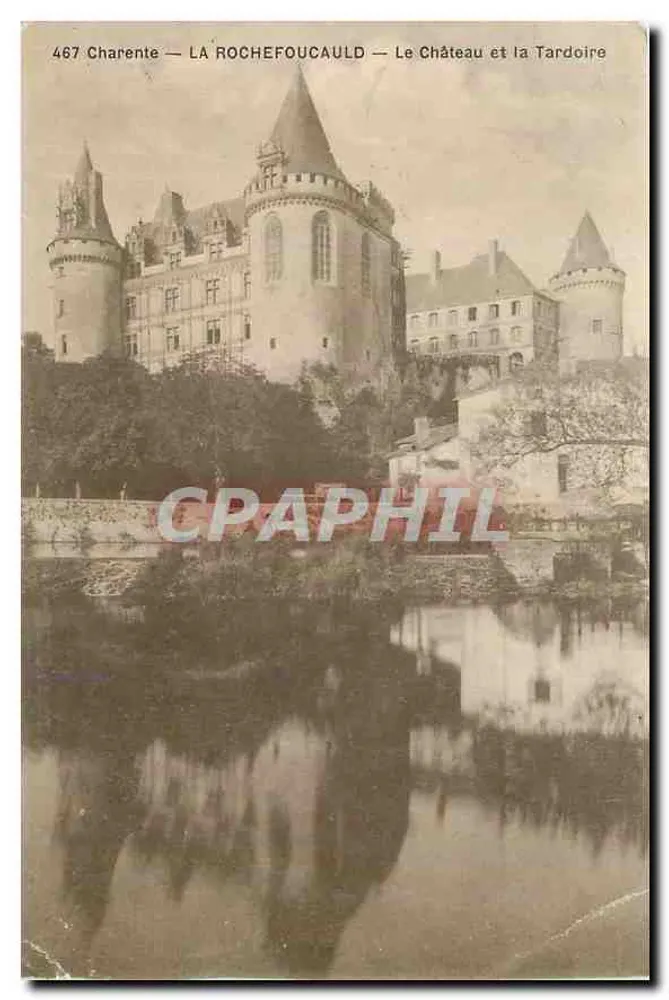 La Rochefoucauld — Le Château et la Tardoire — G. Braun, Royan - Recto