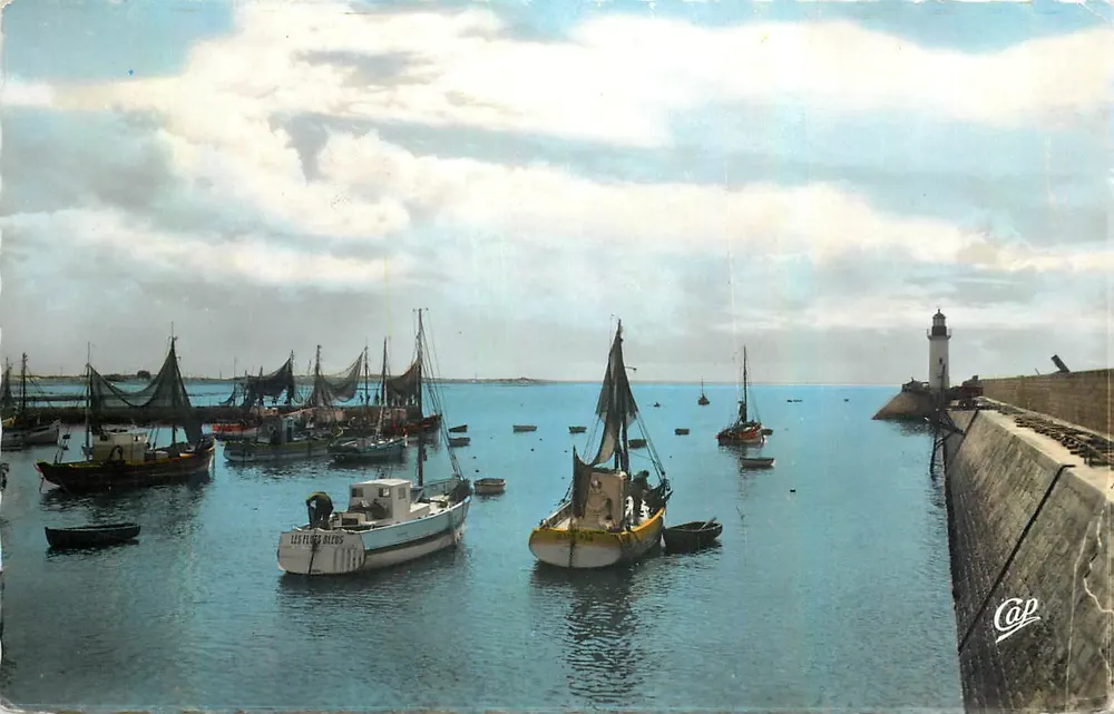 Les Flots Bleus — Haven van La Cotinière (Eiland Oléron) — Cap - Voorkant