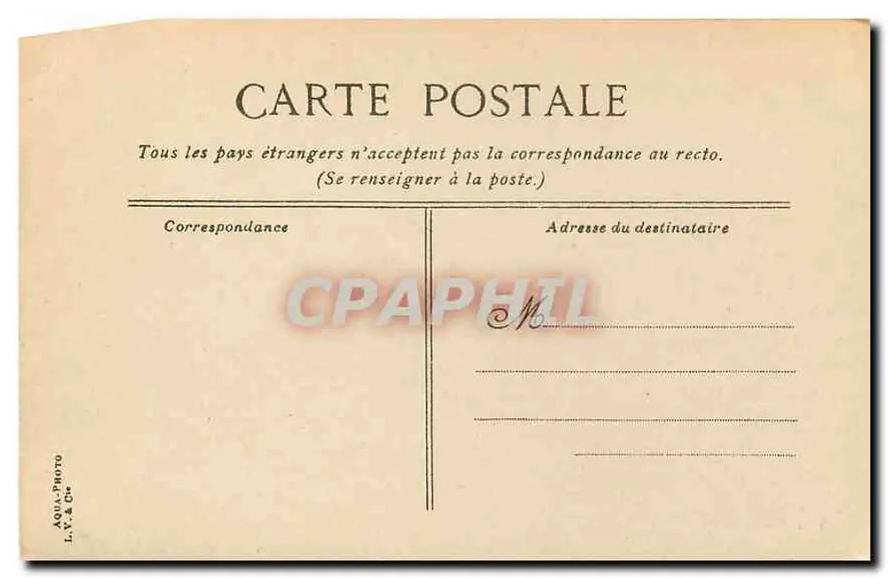 Trouville - Die Promenadenmole, Ansicht vom Strand — Verlag AQUA-PHOTO, n°6 - Rückseite