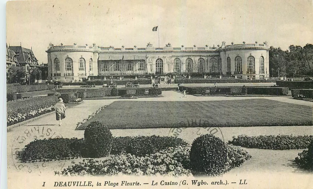 Deauville, Die Blütenstrände — Das Casino (G. Wybo. arch.) — LL - Vorderseite