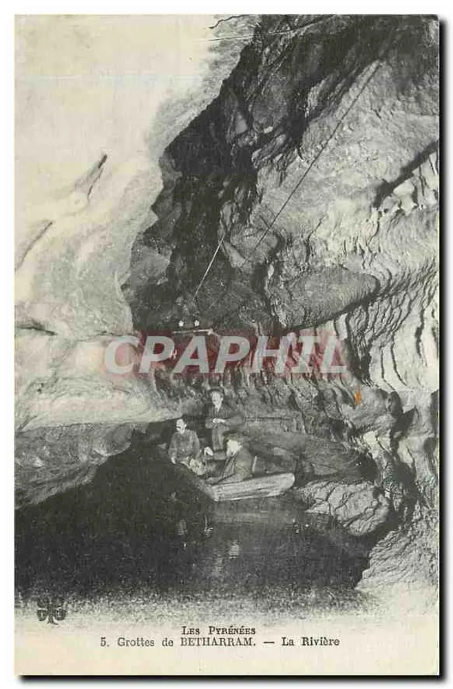 Grottes de BETHARRAM — The River — Unidentified Publisher, no. 5 - Front