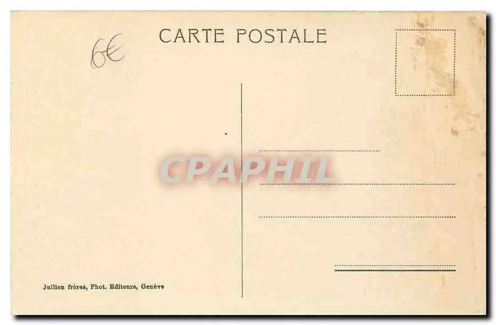 Les Échelles — Invoer van de onderste grot — Boekhandel Perrin, Chambéry - Achterkant