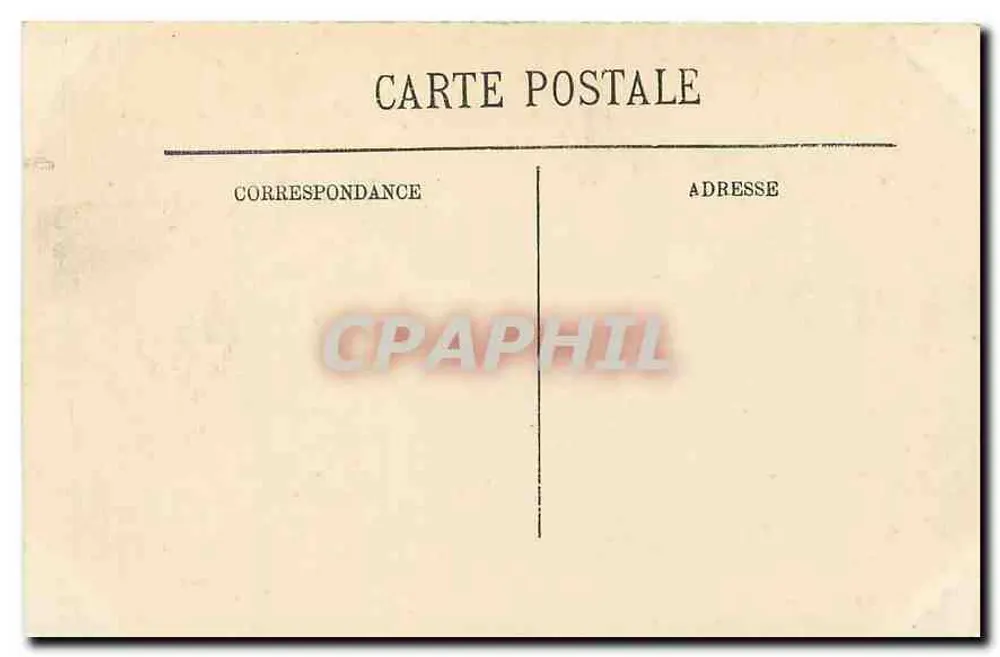 Biarritz — Blick auf das Meer am Felsen der Jungfrau — LL. N° 287 - Rückseite