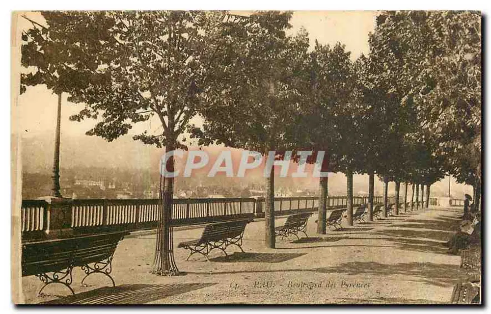 Basel - Boulevard des Pyrénées — Hélingravure Labouche Frères, Toulouse - Vorderseite