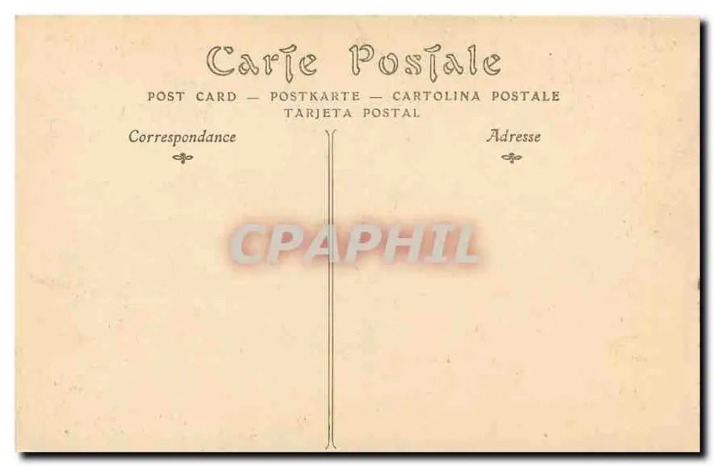 Pau — Intérieur du Château, la Salle à Manger — N° 24 - Verso