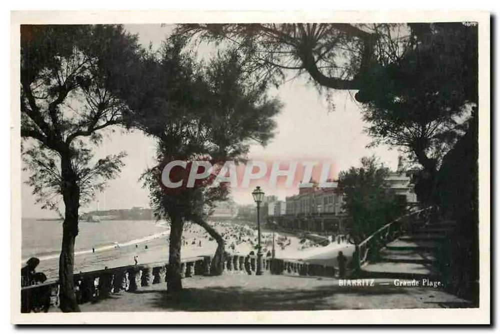 Biarritz — Grande Plage — editor Les Éditions Berjaud, Bordeaux - Frente