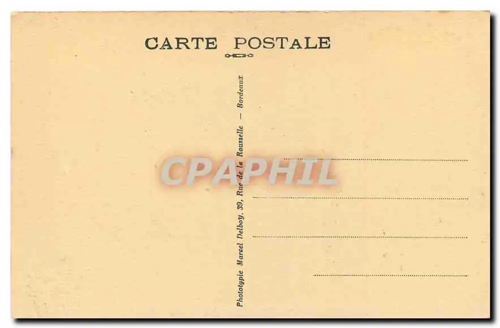 Bayonne (B-P) — Interior do Claustro da Catedral — Fototipia Marcel Delboy - Verso